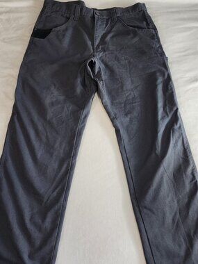 Wrangler Workwear Canvas Pants - 36x34 - Charcoal Gray